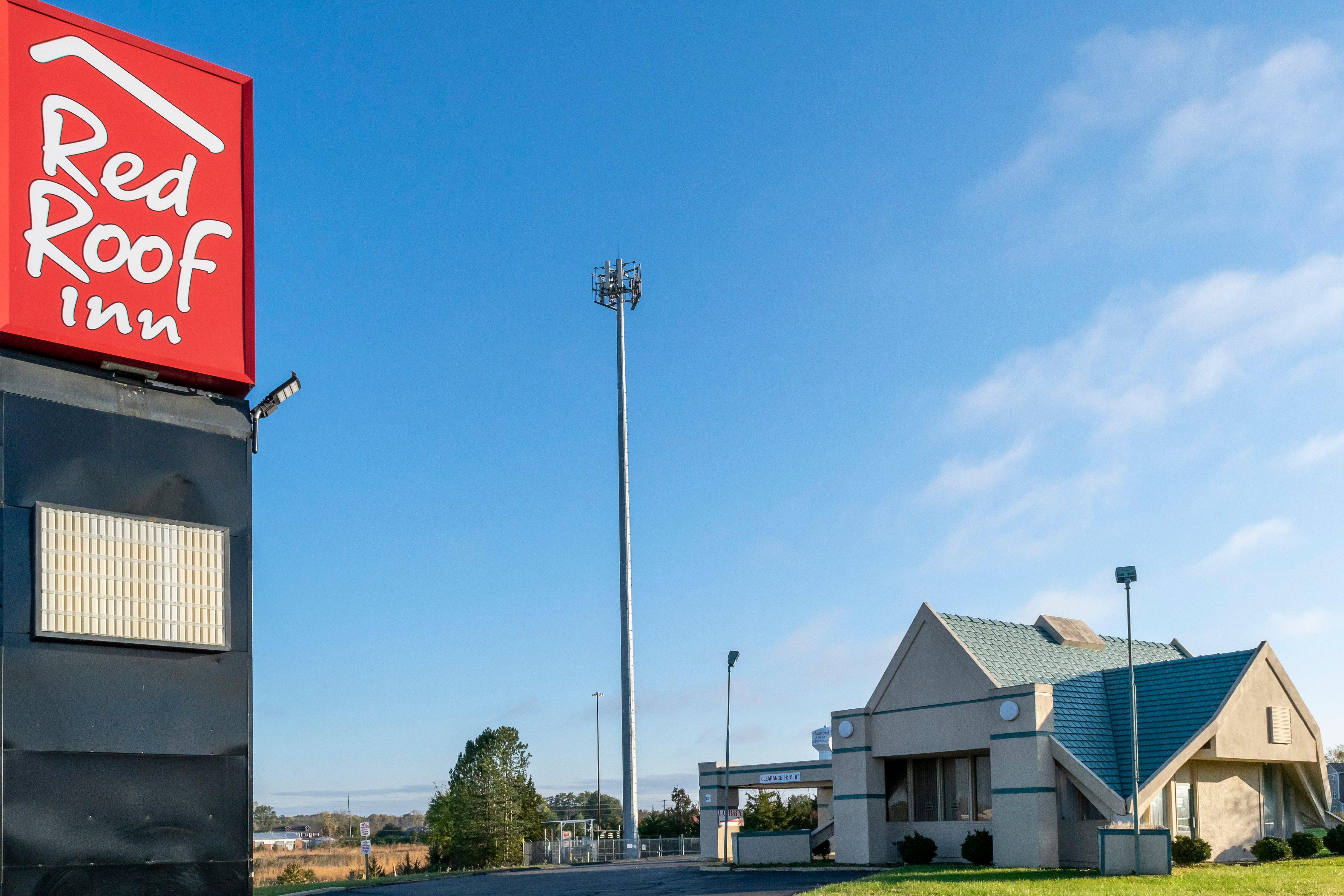 Red Roof Inn Richmond, In Exterior foto